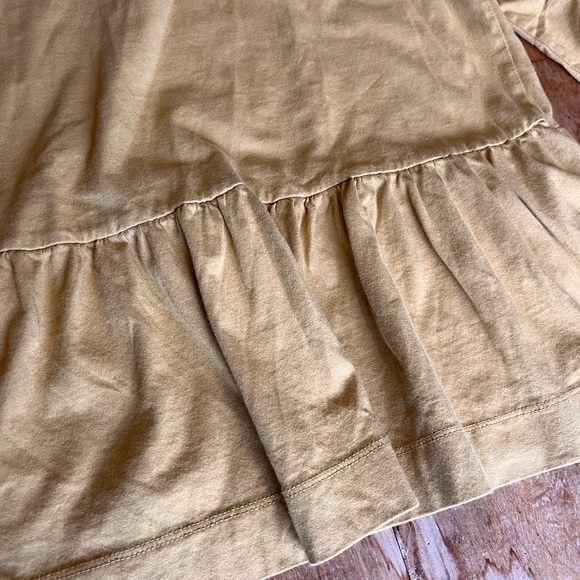 Wilfred peplum mustard size large - Picture 3 of 7